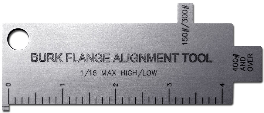 Cat # 34 / The Flange Fit-Up & Inspection Gauge (The Burk Flange Alignment Tool)