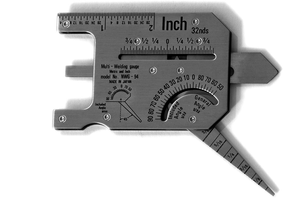 Combo-Welding Gauge - Can Measure in Inch or Metric!